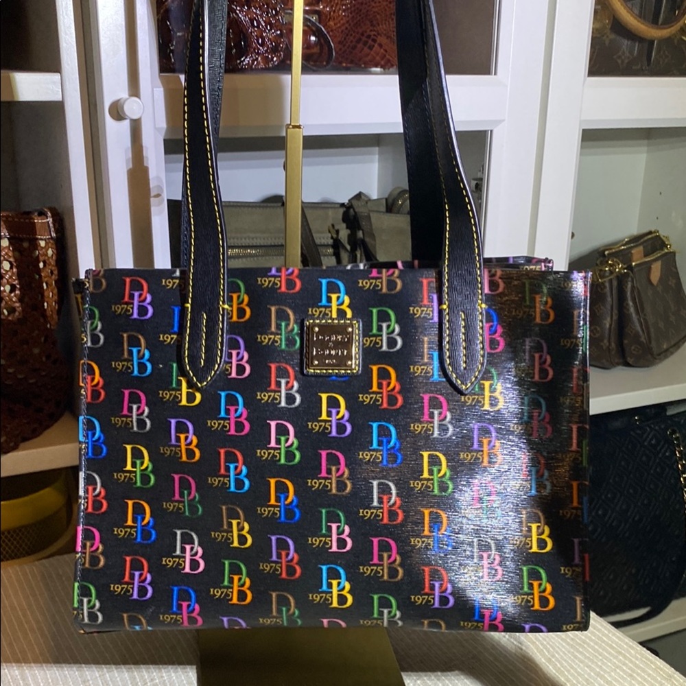 Dooney & Bourke multi colored Bag PLUS small bag included!